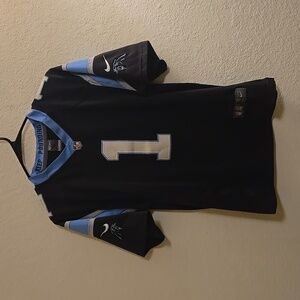 NFL Carolina Panthers Newton #1 Jersey - Black - XL